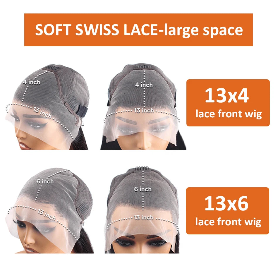 Perruque Bouclée Orange Gingembre – HD Lace Frontal 13x4 ou 13x6, Cheveux Brésiliens Pré-dégarnis
